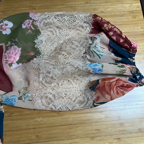 EUC SACHIN + BABI-Moyer Floral Patchwork Multicolor Dress. Size S - Picture 12 of 12